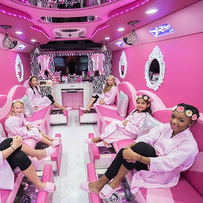 Kids party bus service Campbelltown