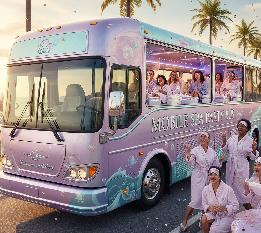 Mobile Spa Party Bus Sydney