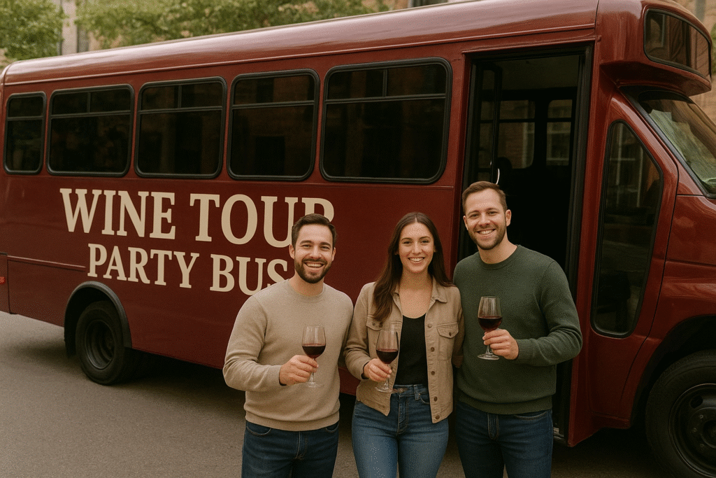 Hire luxury Wine Tour Party Bus Rental near Sydney